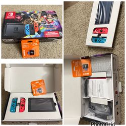 Nintendo Switch New + Memory 120 Gb