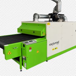ROQ Tunnel T3015G Gas Conveyor Dryer – 59” Belt, 10’ Chamber Silk screen printing dryer– Excellent Condition