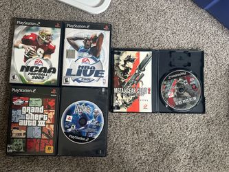 Ps2 game lot