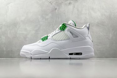 Air Jordan 4 retro green metallic