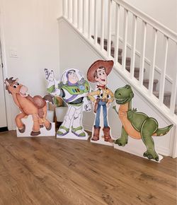 Toy Story Cutouts Decor - Handmade