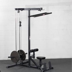Lat Pulldown & Low Row Machine