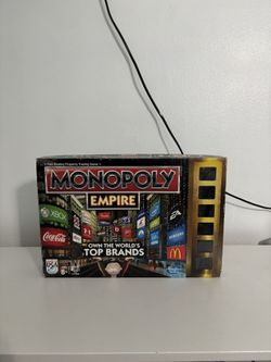 Rare Monopoly Empire Game Gold Edition