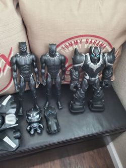 Black Panther Action Figure Collection Lot