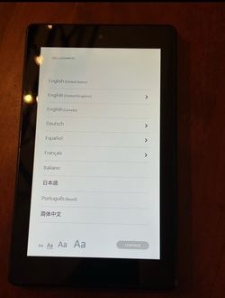 Amazon Kindle E-Reader fire tablet 7  (9th generation)