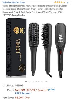 Beard Straightening Comb