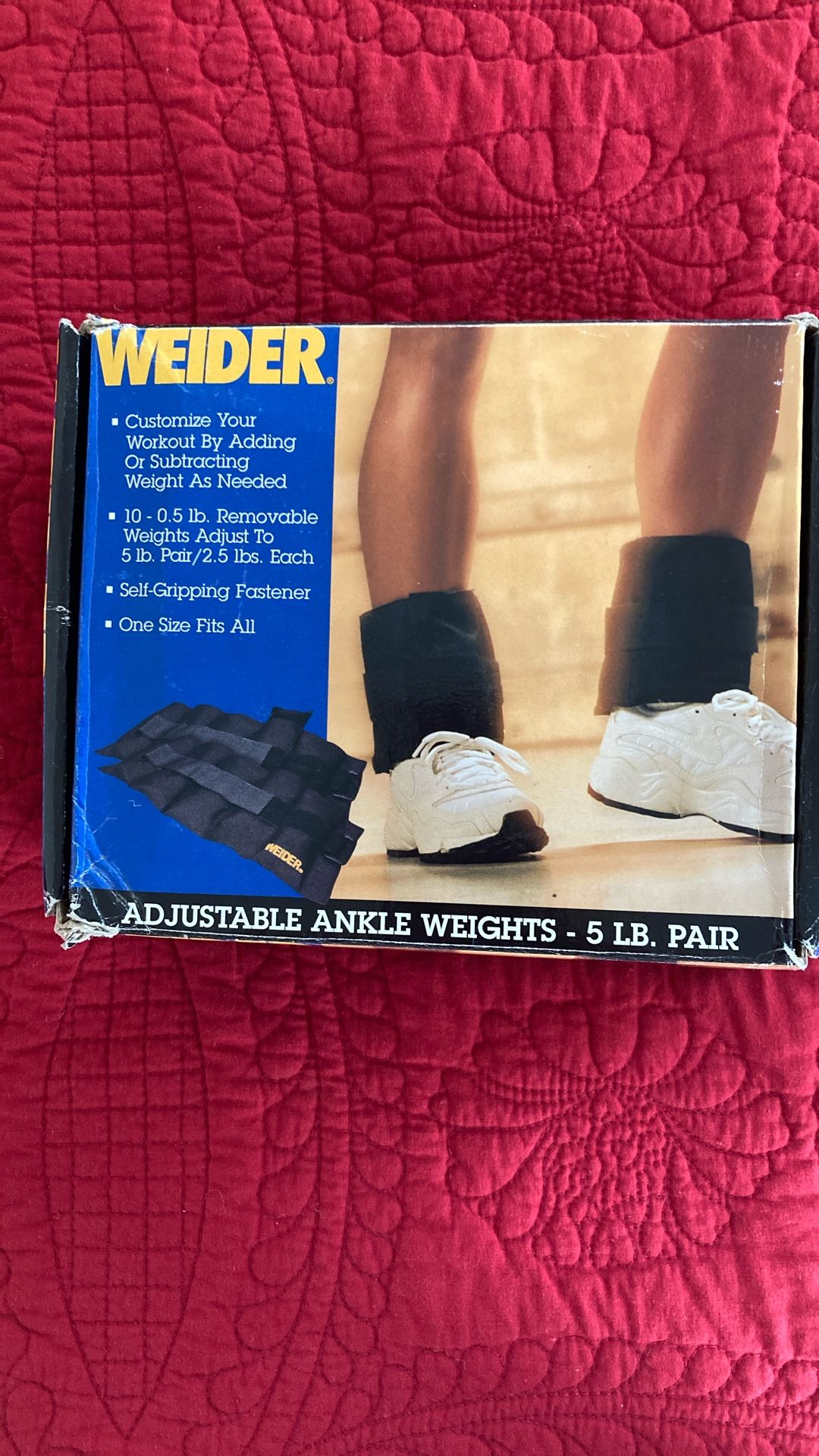 Ankle Weights - Adjustable 