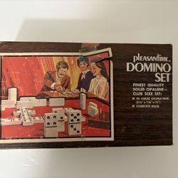 Vintage Domino Set 1960s