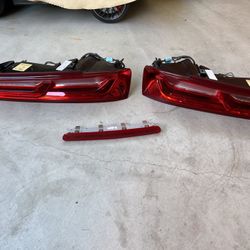 Camaro 16-18 6th Gen Taillights And Third Brake Light Set 