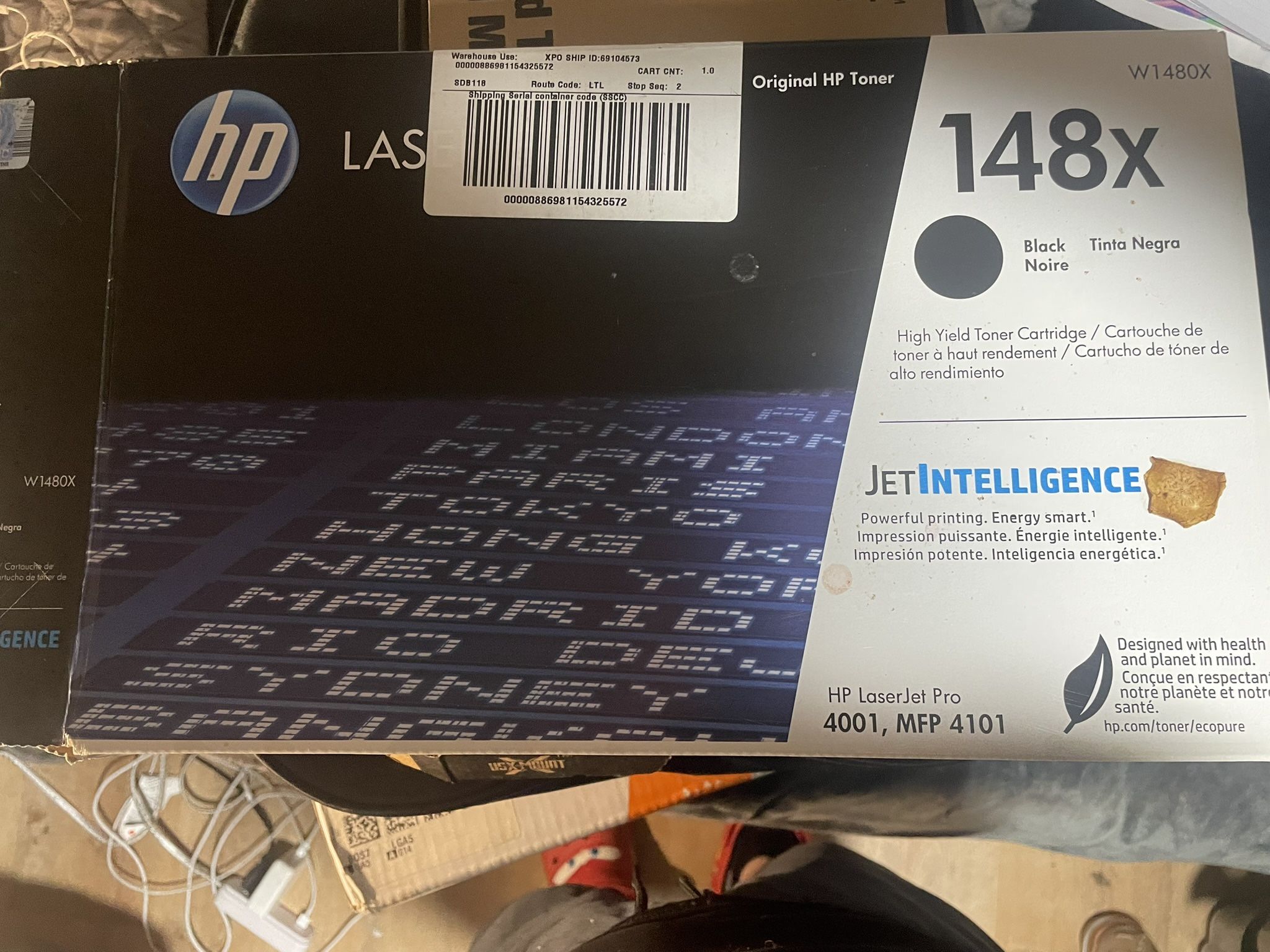 Hp Laser Jet Pro 4001ne Printer Ink BLACK