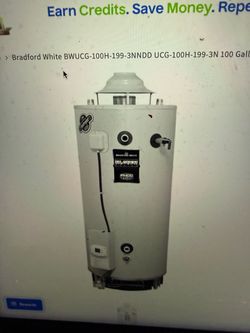 100 gallon water heater 1000 BTU inbox New with Warranty