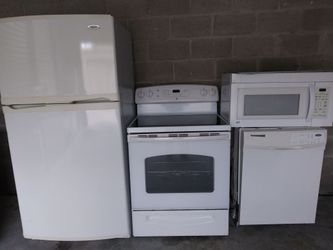 White appliances set
