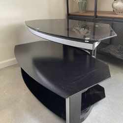 TV Stand - Modern Glass And Metal