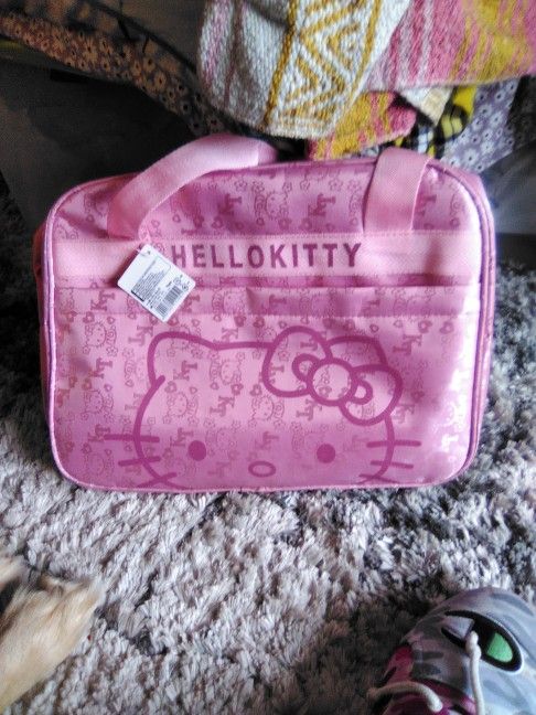 Hello Kitty Pink Handbag With Tags On 