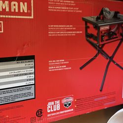 Craftsman  15 Amp 10 Inch Table saw