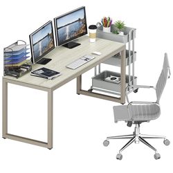 New 55” Premium Computer Desk Large Table Home Office Workstation