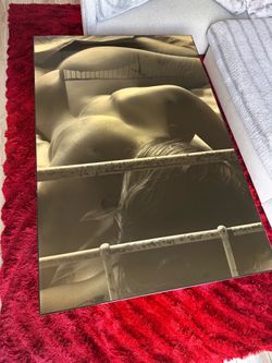 Custom hand made portrait table