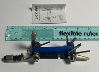 Bike Multi-Tool with Hex Keys and Screwdrivers