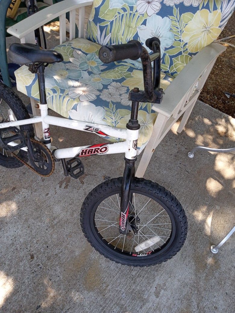 Haro White Z16 Bike for Sale in North Highlands CA OfferUp