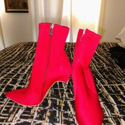Red Boots UK3 US 5.5