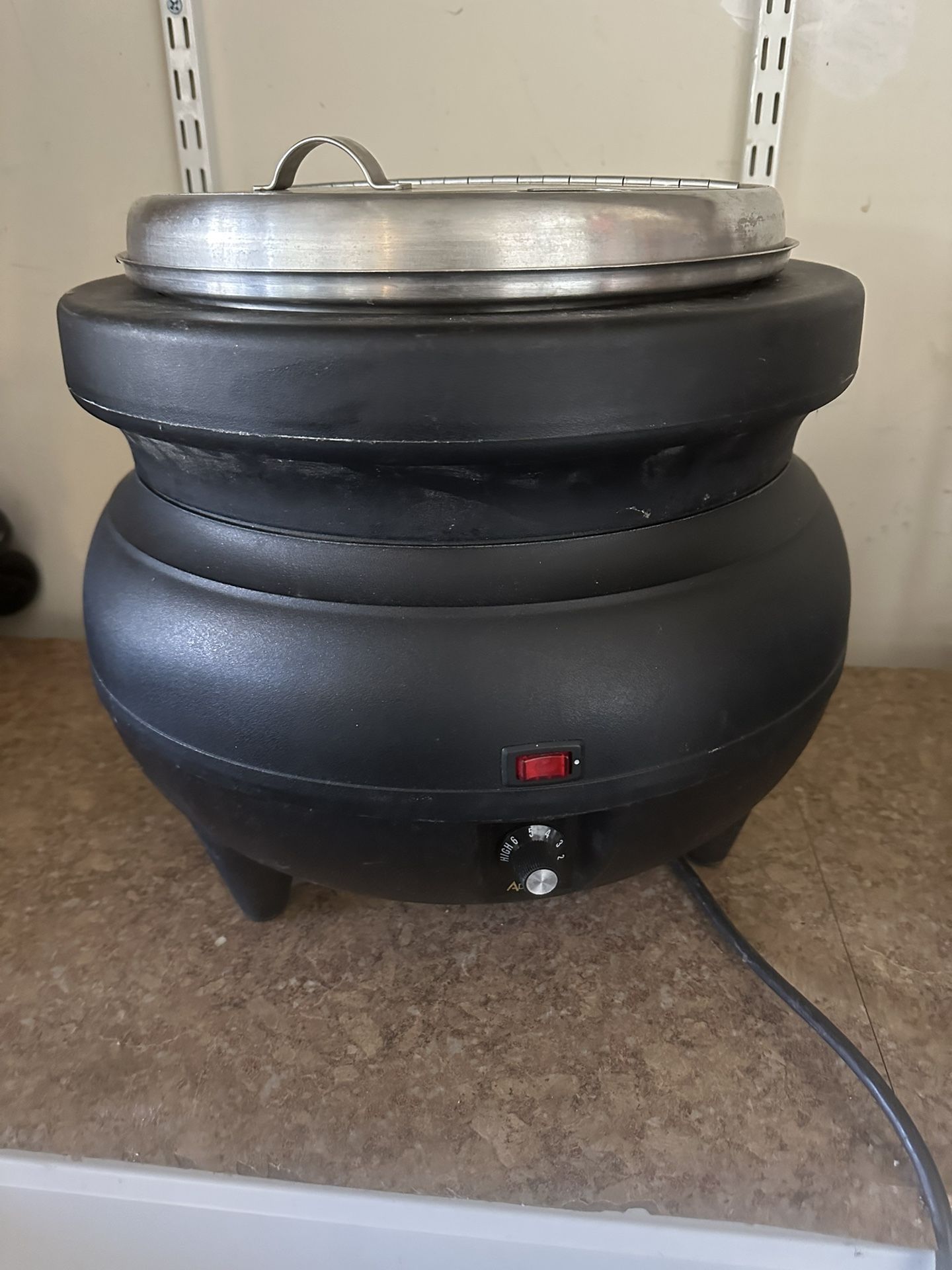 AdCraft 500W Premium 11.4 Quart Soup Kettle