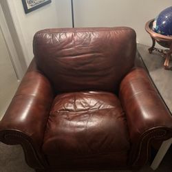Leather Couch And Chair