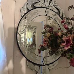 Antique Venetian Mirror