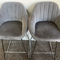 Grey Barstool Chairs