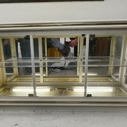 Bargain Project: 80s Retail Jewelry Counter with Cream & Gold Trim