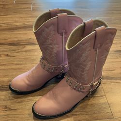Durango Pink Rhinestone Cowboy Boots