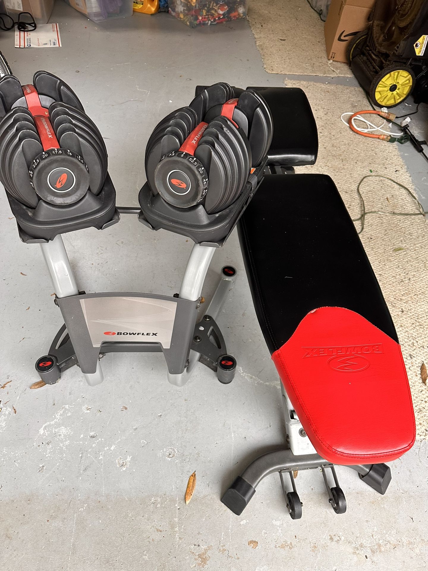 Bowflex 552 With Rack And Weight Bench for Sale in Deerfield Beach, FL ...