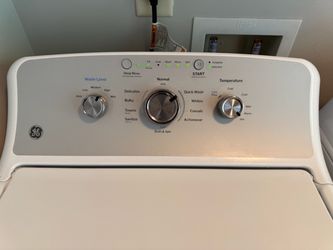 GE Top Load Washing Machine & Front Load Dryer