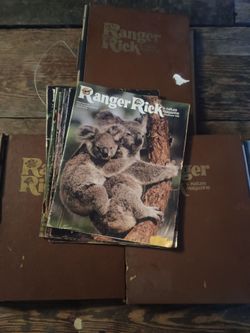 42 Ranger Rick magazines for children from 70s and 80s