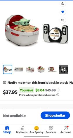 Star Wars Mandalorian 9" R/C Car