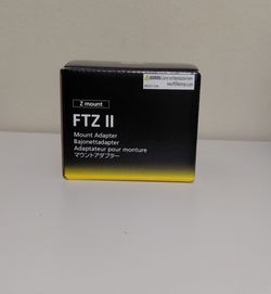 Nikon FTZ II Mount Adapter