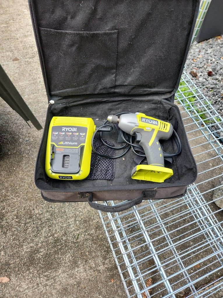 Ryobi Drill With Case