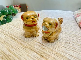 Vintage 1930s Bonzo the Dog Cream & Sugar set