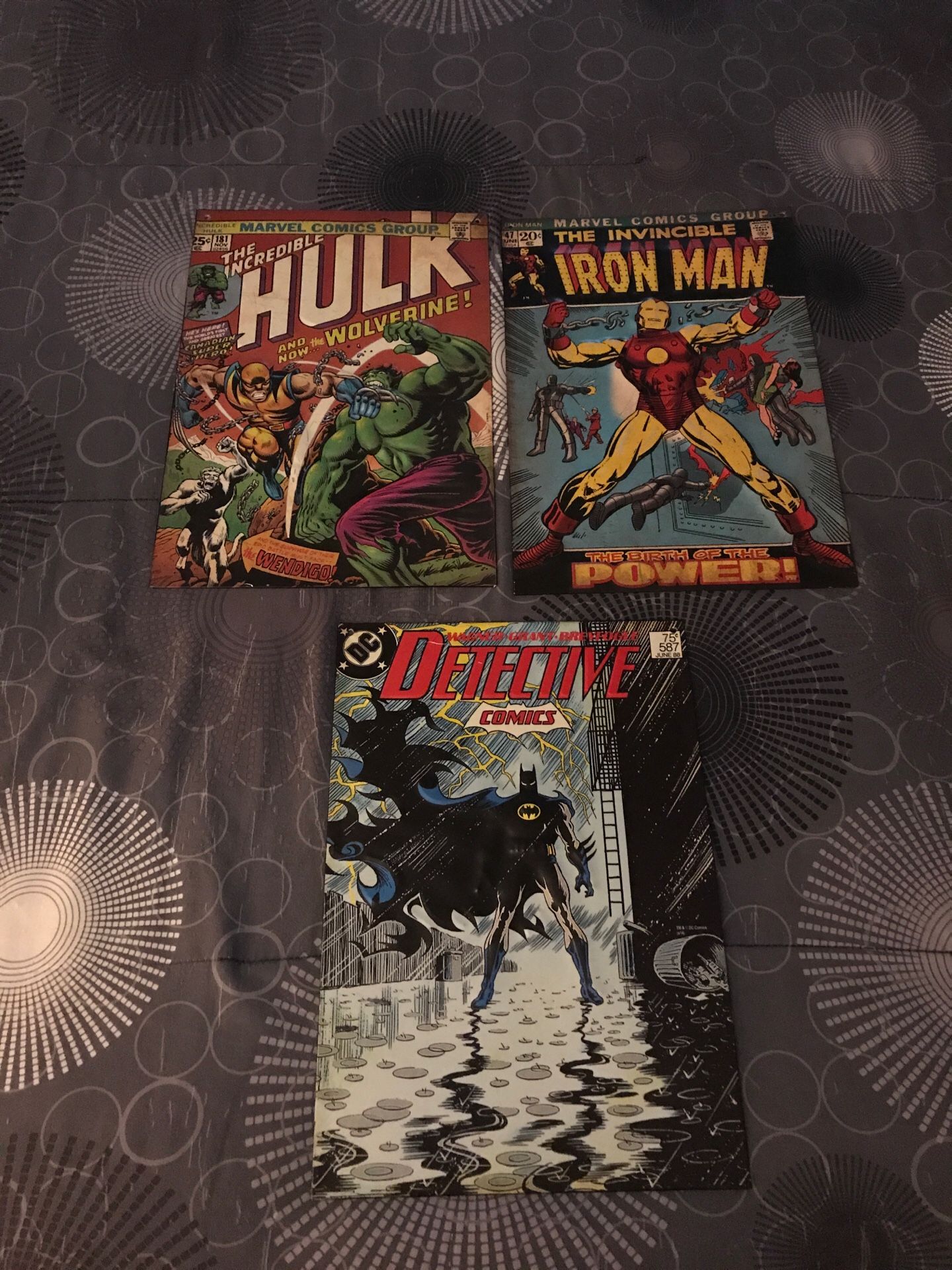 Marvel comic tin signs