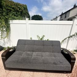 Set of 2 - Bellona Luna Sofa Sleeper in Fulya Gray