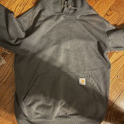 Grey Vintage carhartt Hoodie 
