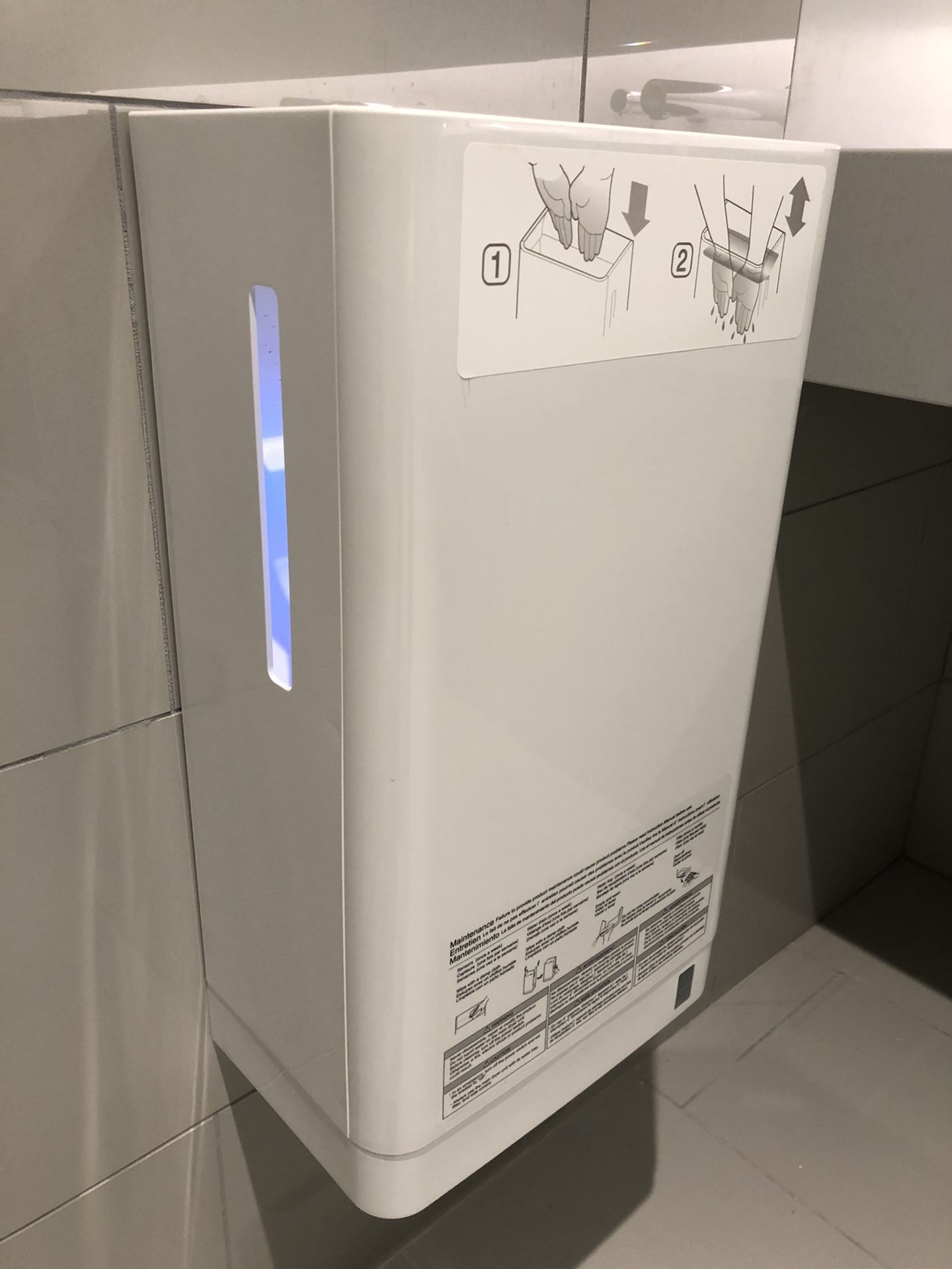 Toto Clean Dry HDR 120 Commercial Hand Dryers
