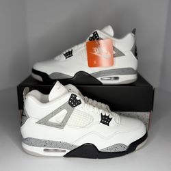 🔥 Jordan 4 “White Cement” 👟 Size 10.5 – DS – $265