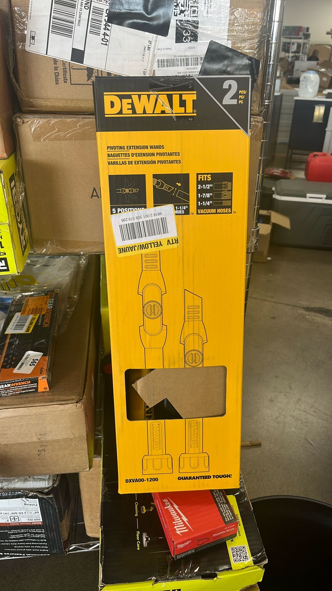 Dewalt Pivoting Extension Wands