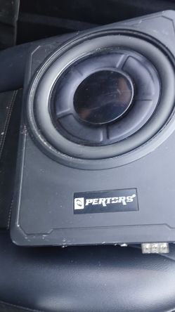 Amp And Woofer In One