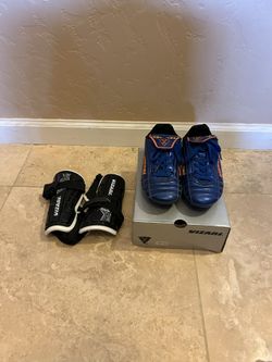 Vizari Soccer Cleats and Shin Guard