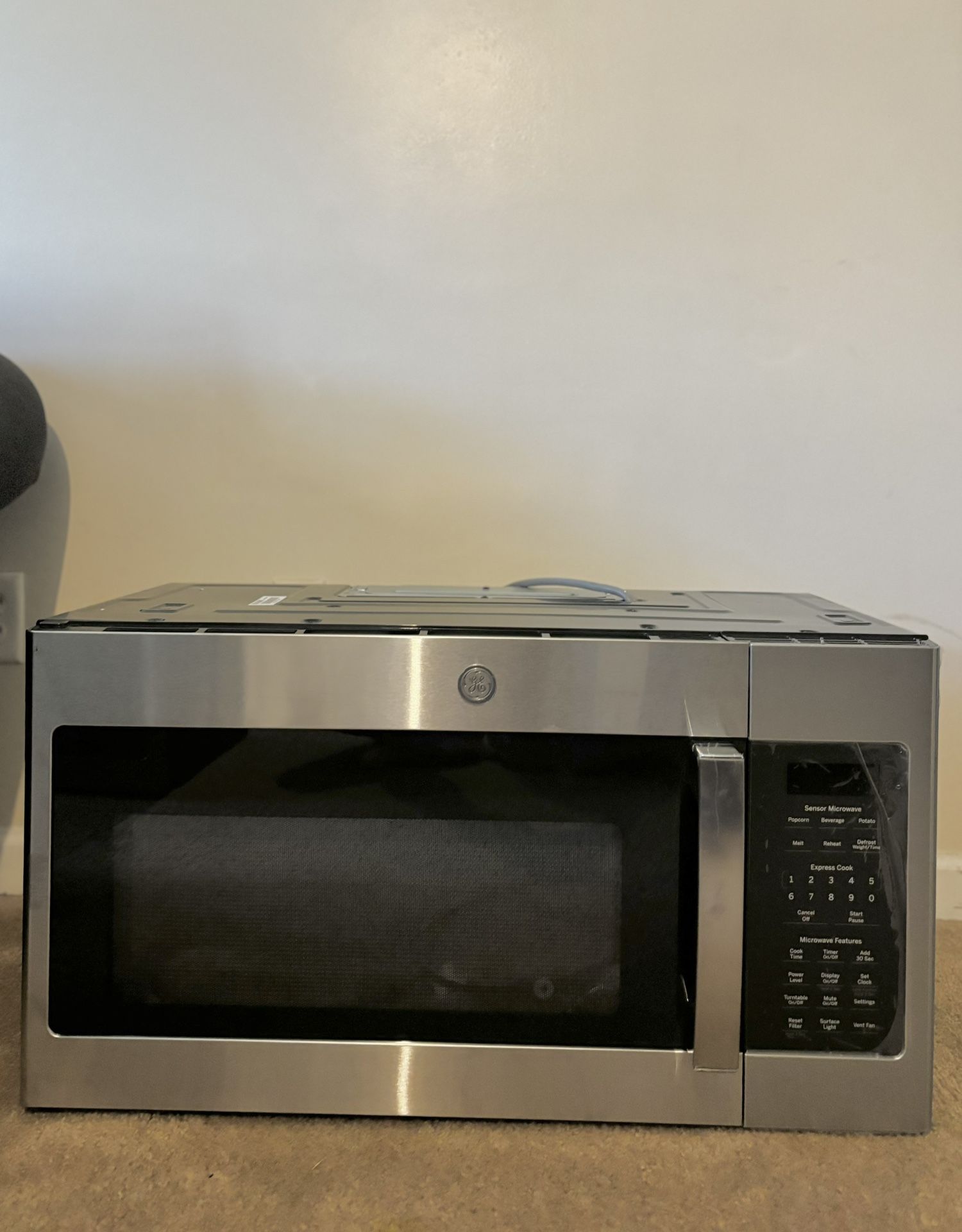 BRAND NEW GE Stainless Steel Over-the-Range Microwave