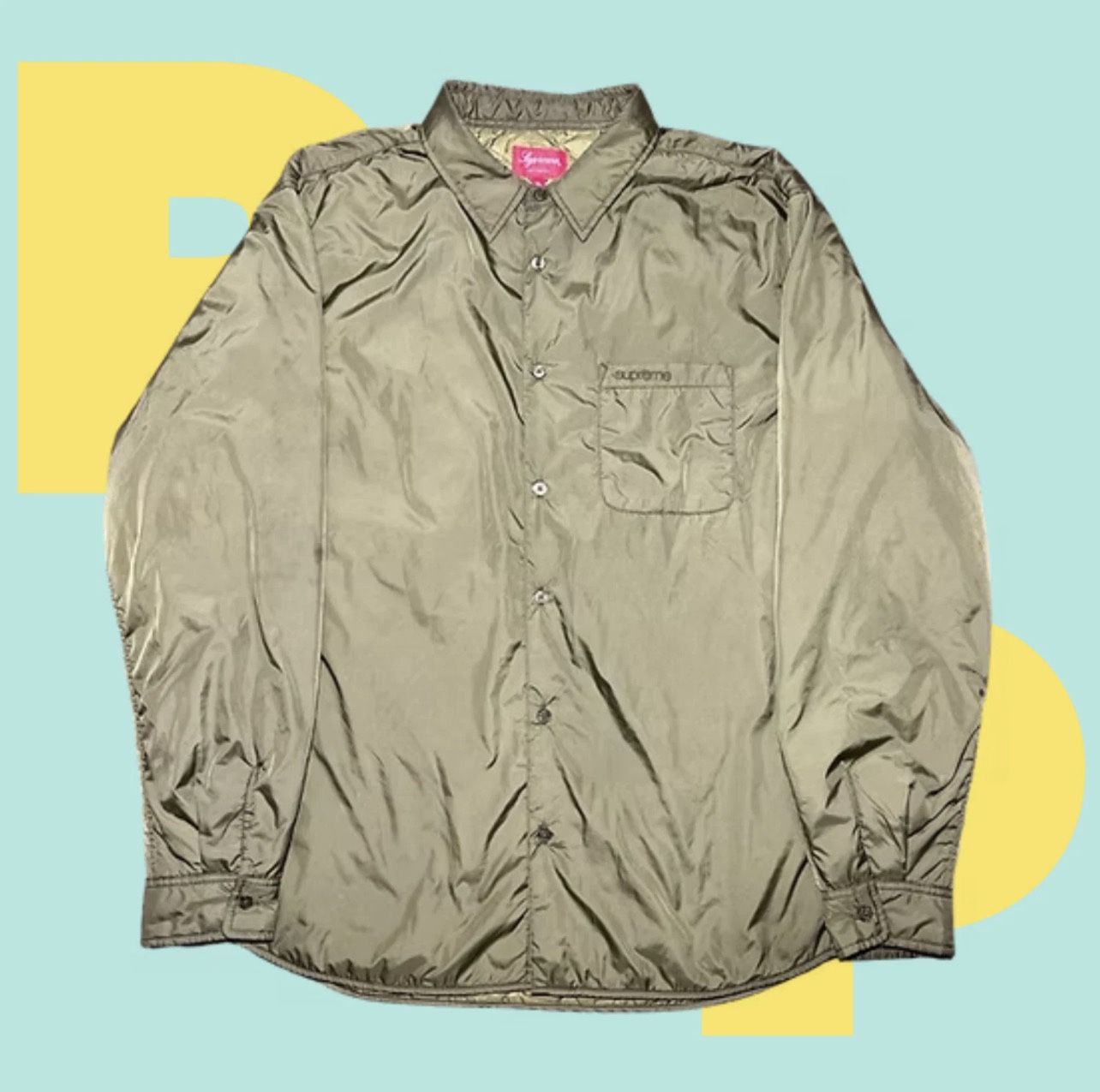 Supreme Nylon Filled Shirt (X-Large)