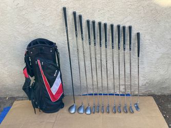 Knight Tectra Oversize RH Golf Clubs & Ram Bag