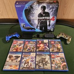 Playstation 4 PS4 Slim Uncharted 4 Bundle 2TB UPGRADED - AND MORE! 

