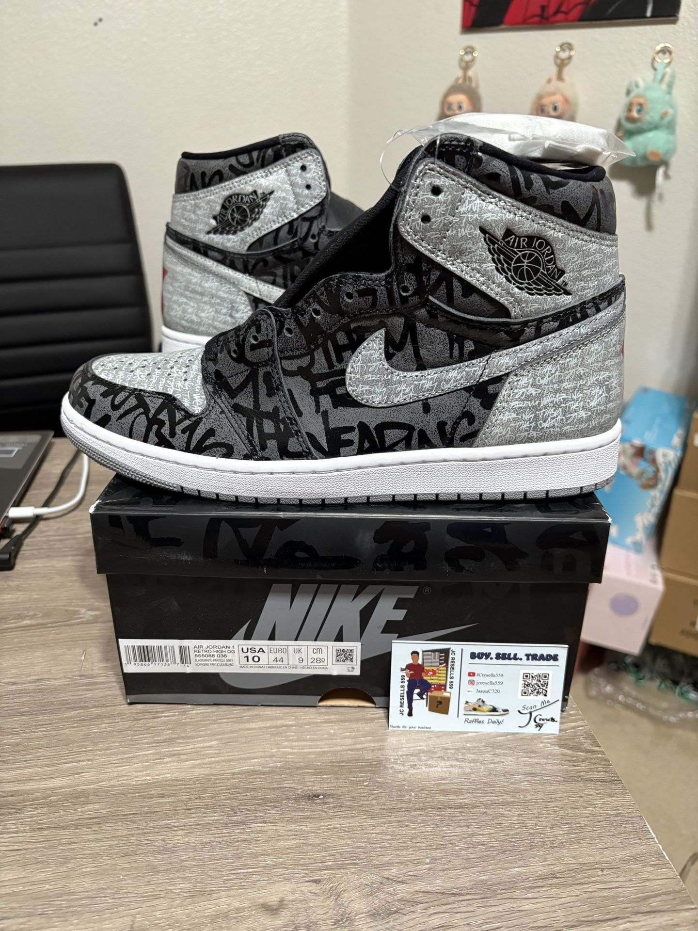Size 10 - Air Jordan 1 OG High Rebellionaire